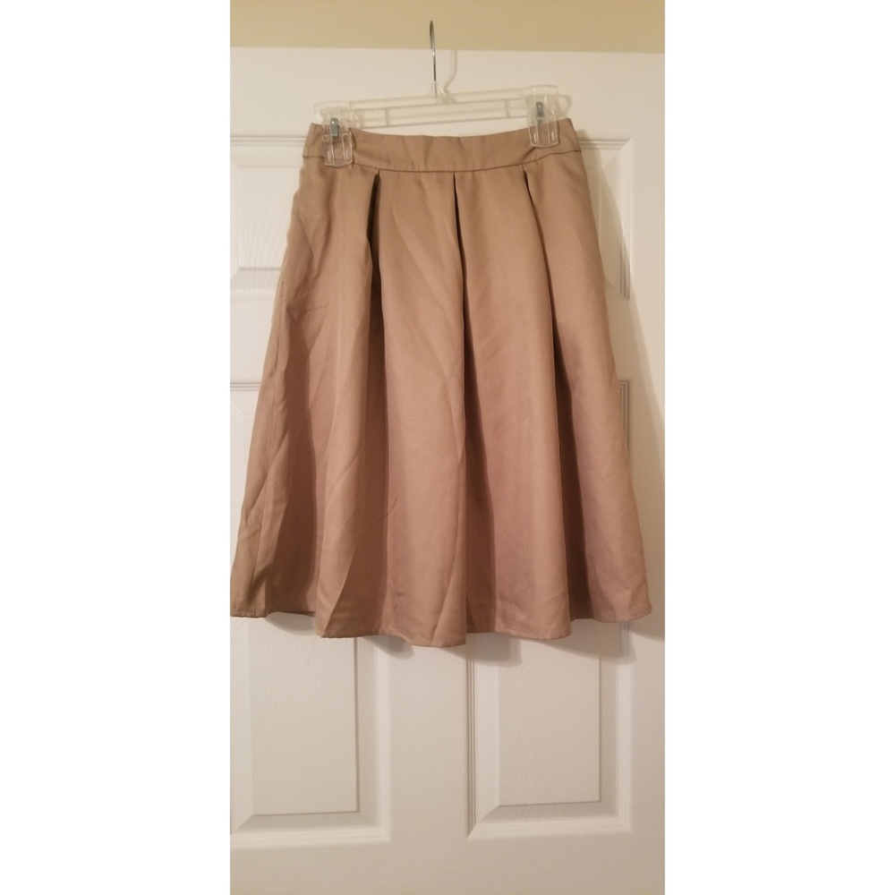 Khaki skirt